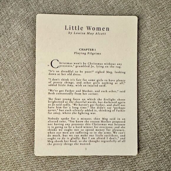 Little Women Magnet  - Picture 1 of 5